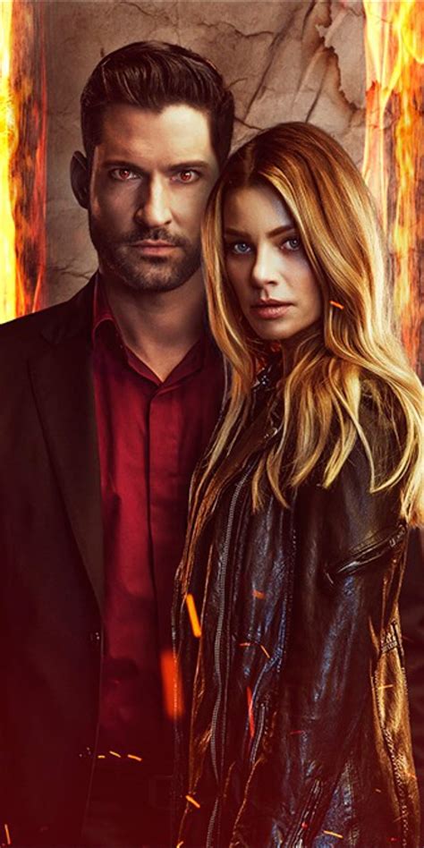 Chloe Decker and Lucifer Morningstar.